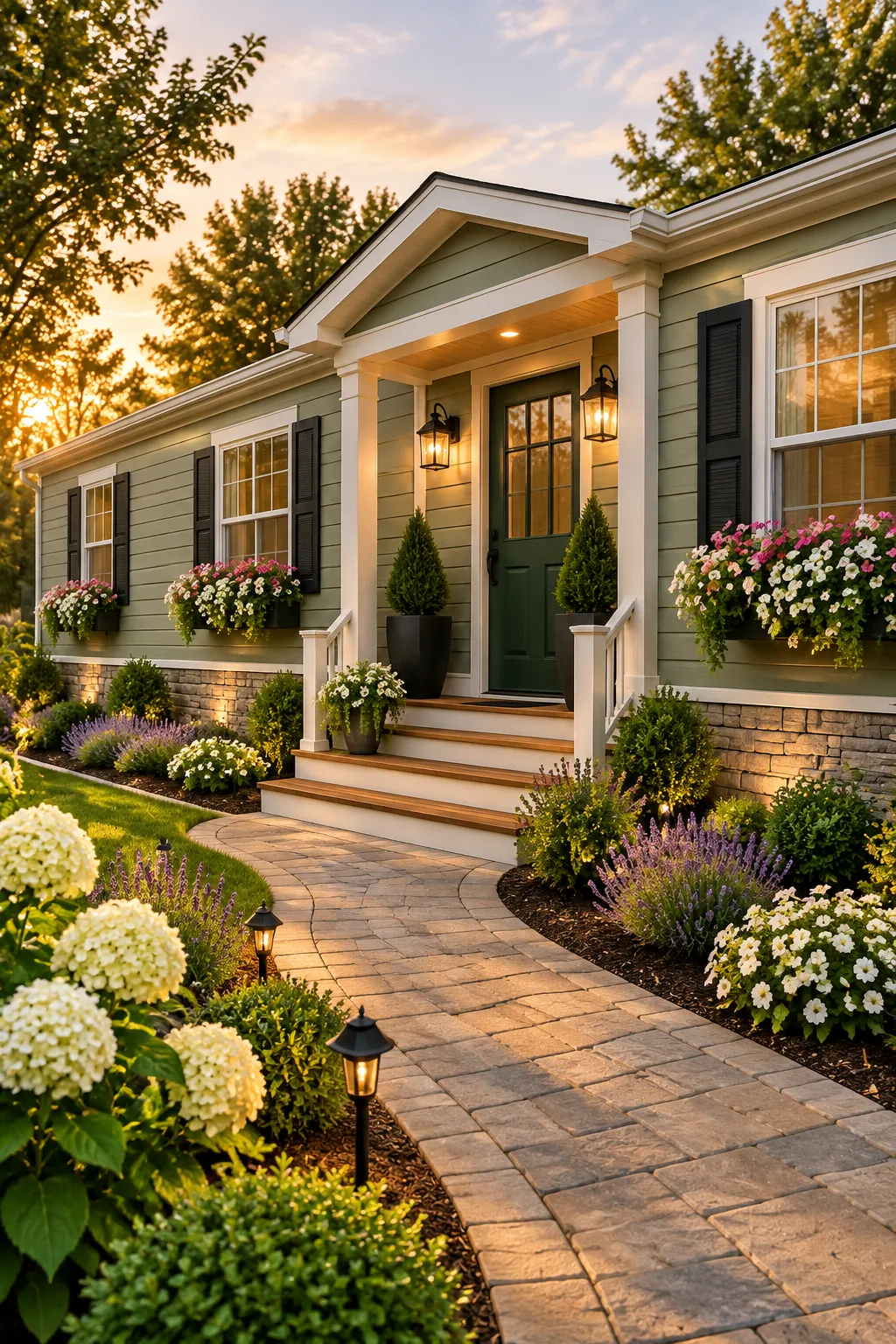 Mobile Home Curb Appeal Makeovers That Turn Heads