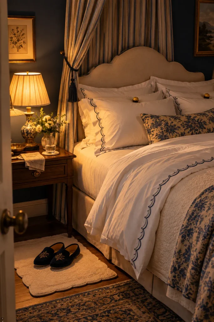 Guest bedroom idea: bring back the turndown ritual