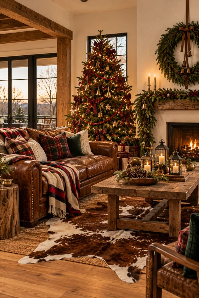 Ralph Lauren inspired Christmas idea: bring a western ranch christmas home
