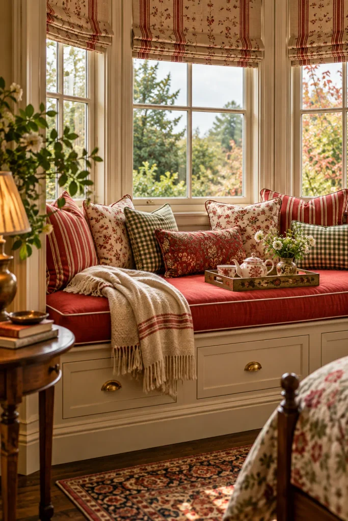 Guest bedroom idea: create a window seat worth lingering in