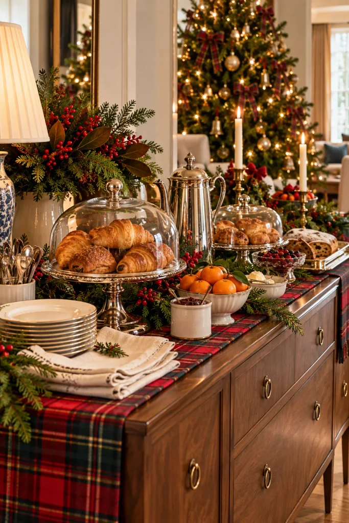 Ralph Lauren inspired Christmas idea: host a country house christmas breakfast