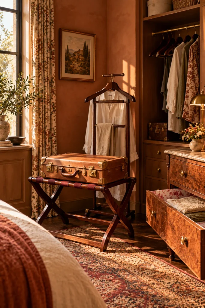 Guest bedroom idea: make unpacking take two minutes