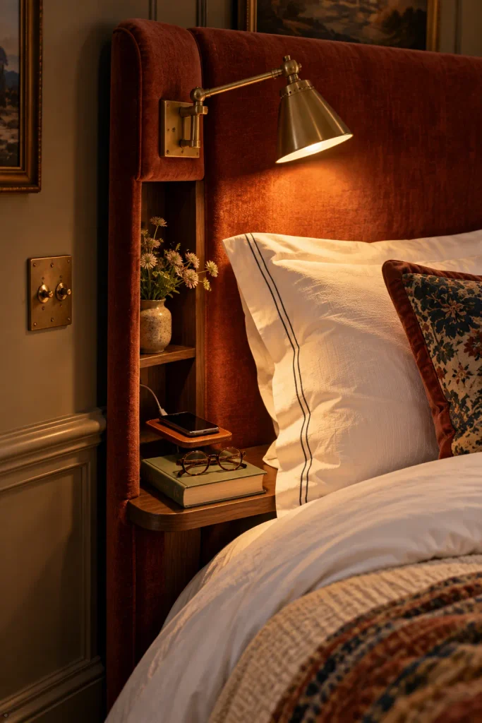 Guest bedroom idea: put the whole room at their fingertips