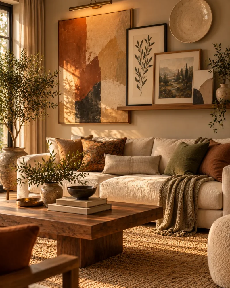 living room wall art