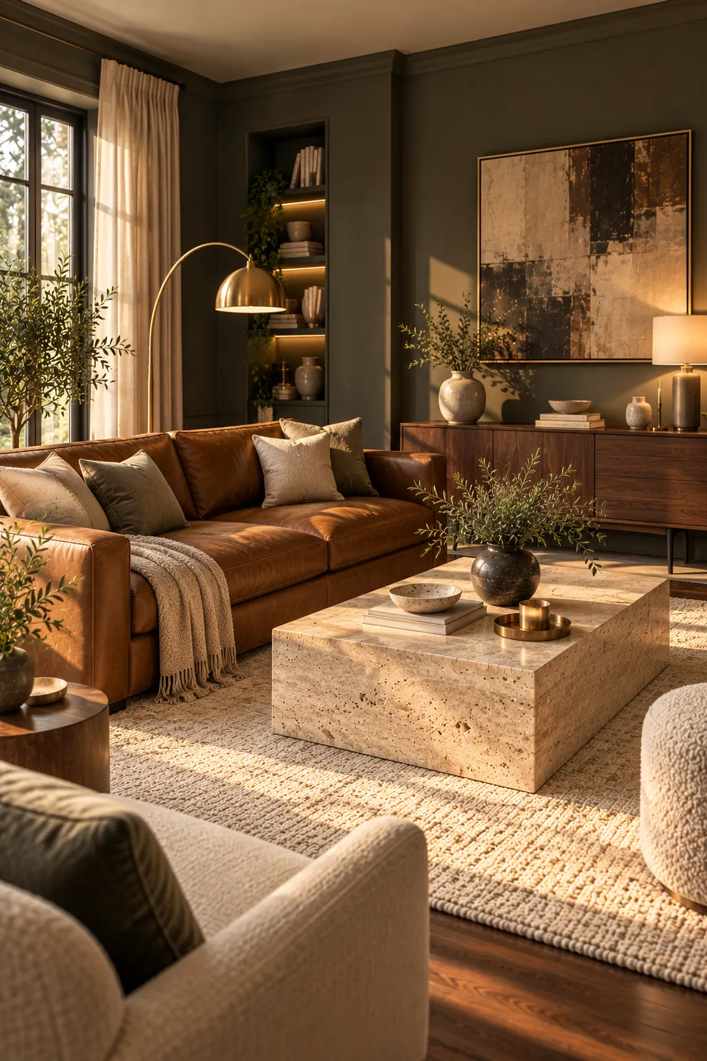 luxury living room color palettes