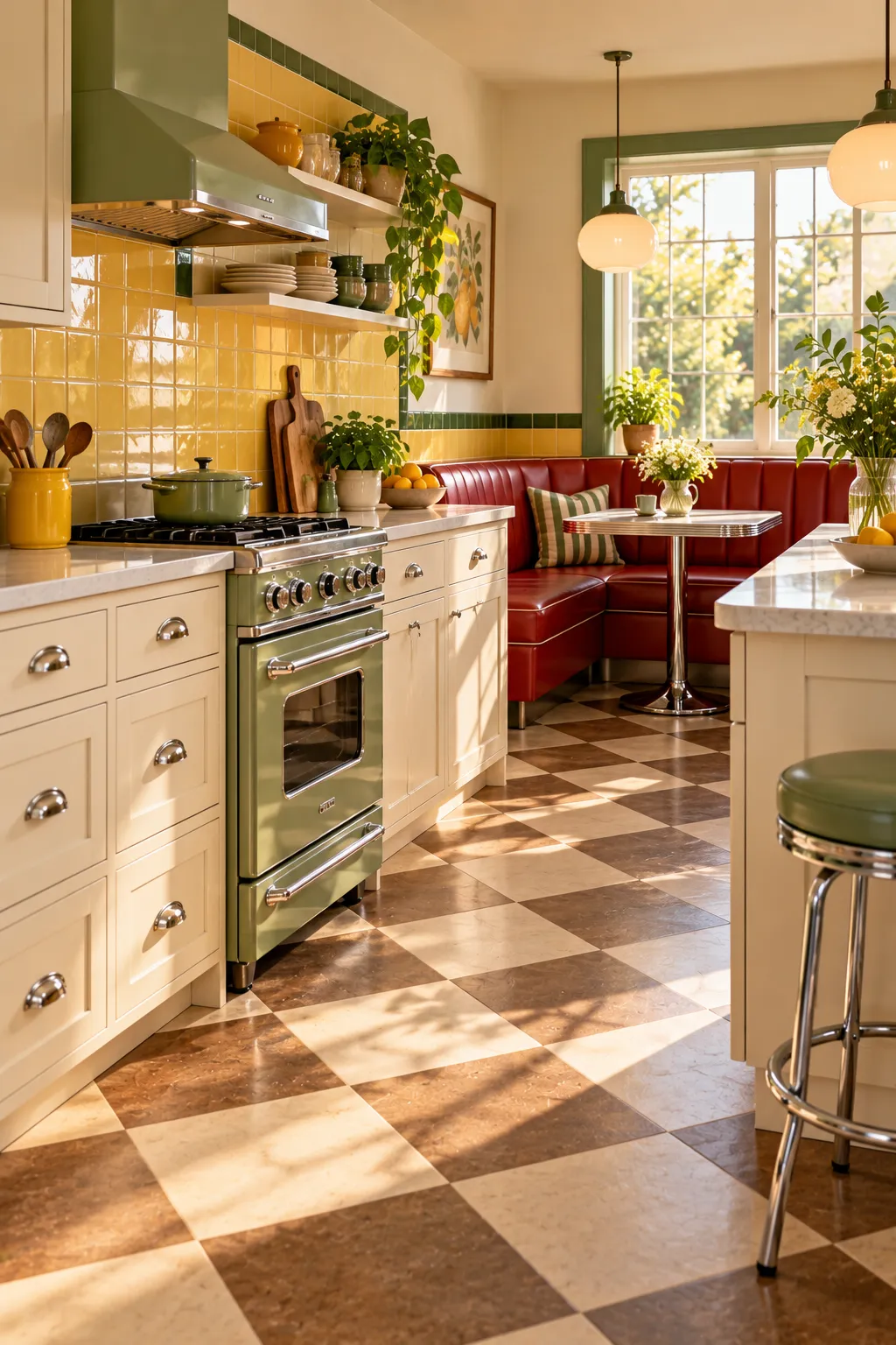 retro kitchen