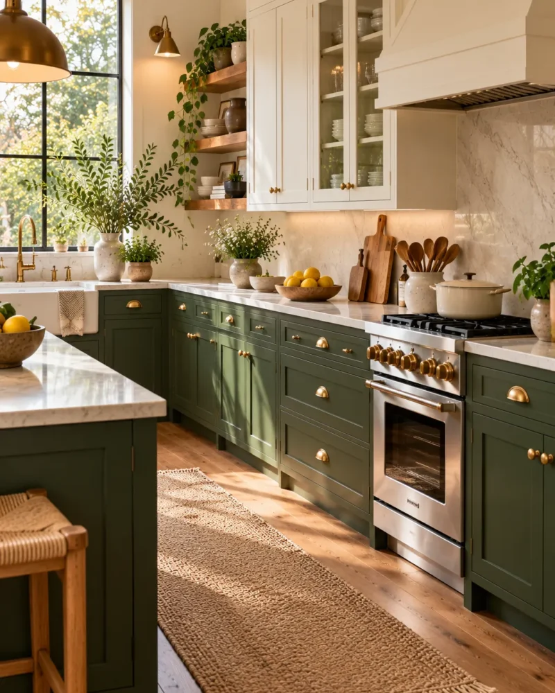 two-tone kitchen cabinets