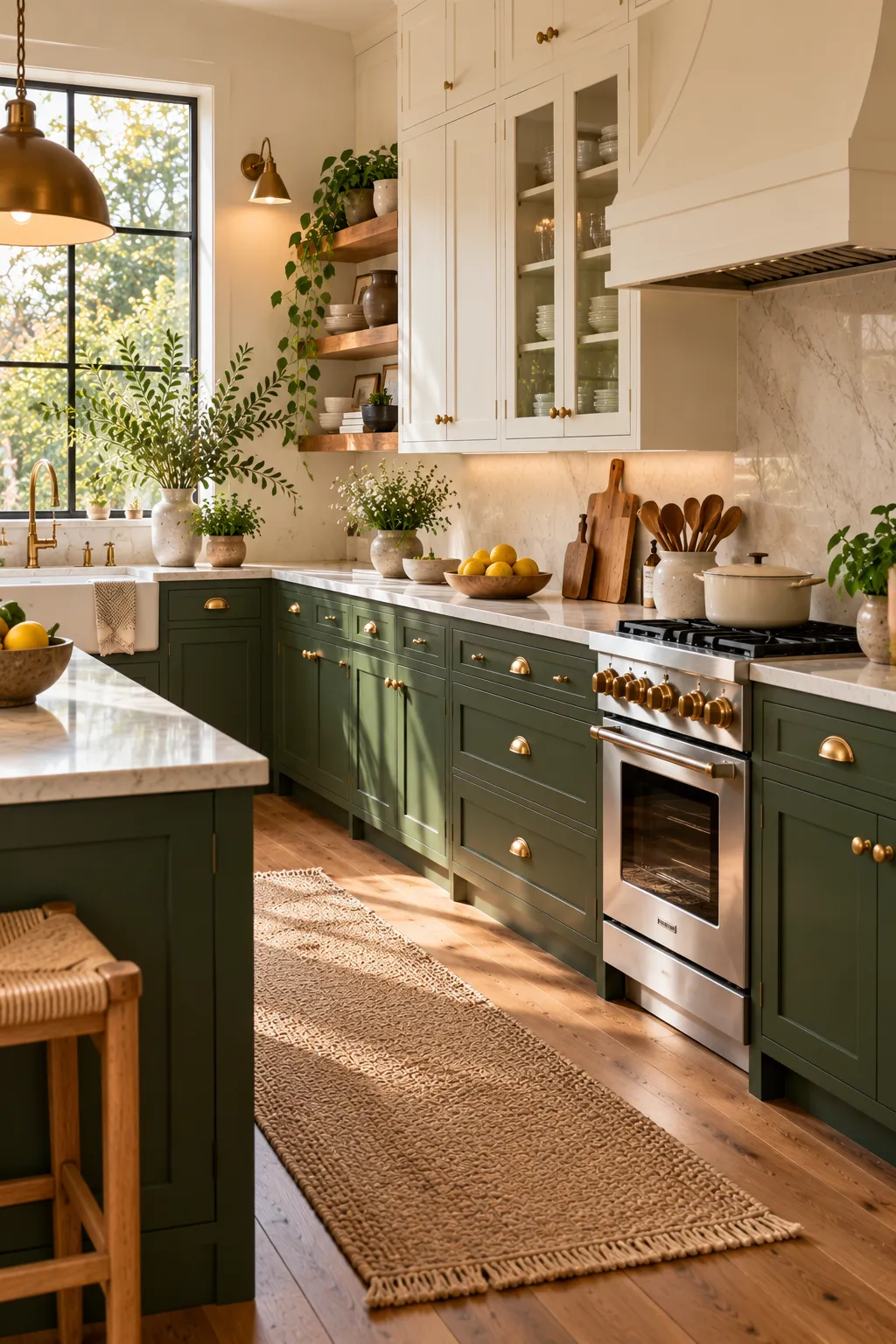 two-tone kitchen cabinets